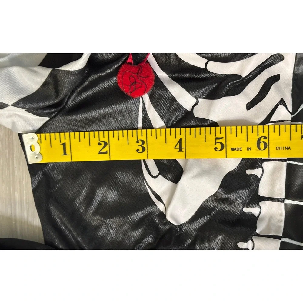 Sinister Jester Halloween Costume Boys Size Small 4-6 Harlequin 5 Piece Party